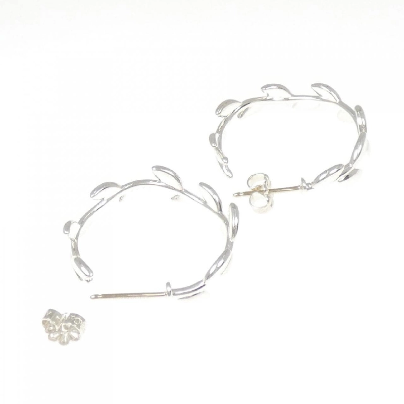 Khuyên tai hình lá ô liu Tiffany - Hàng hiệu Chính hãng 845079