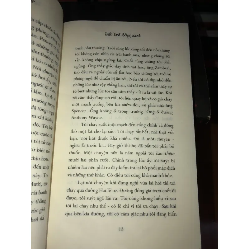 Bắt trẻ đồng xanh - J.D. Salinger 993684