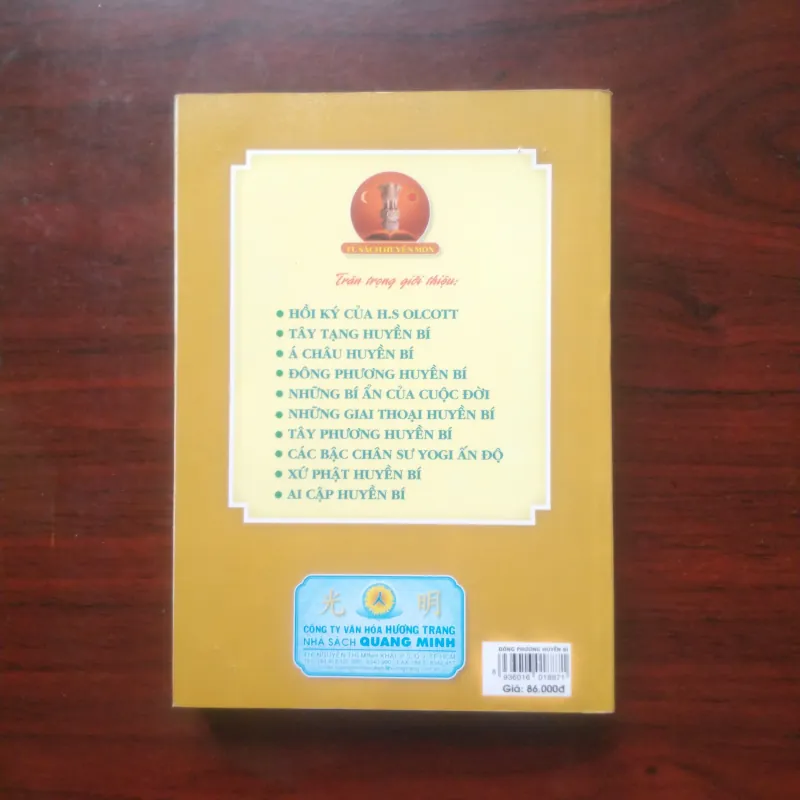 [Sách Hiếm] Đông Phương Huyền Bí (Nguyễn Hữu Kiệt - Tủ Sách Huyền Môn/Tâm Linh) 801155