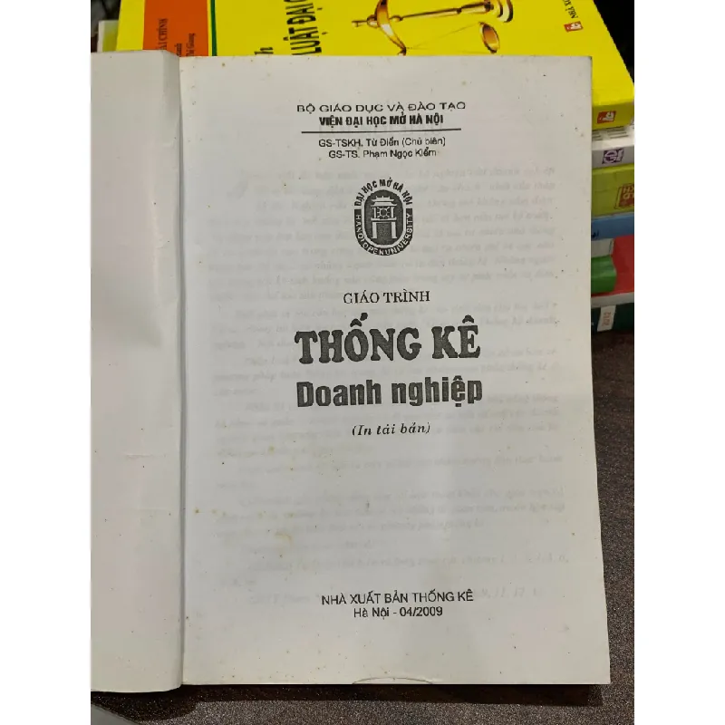 Giáo trình Thống kê doanh nghiệp – Viện Đại học Mở Hà Nội 554272