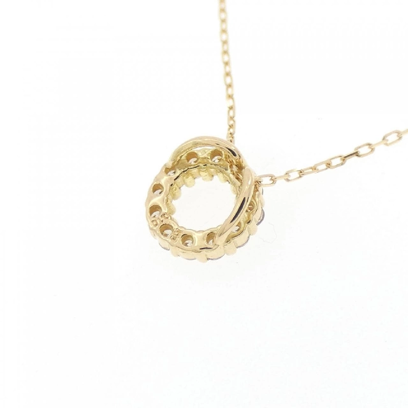 Dây chuyền kim cương K18YG 0.10CT - Hàng hiệu chính hãng 862392