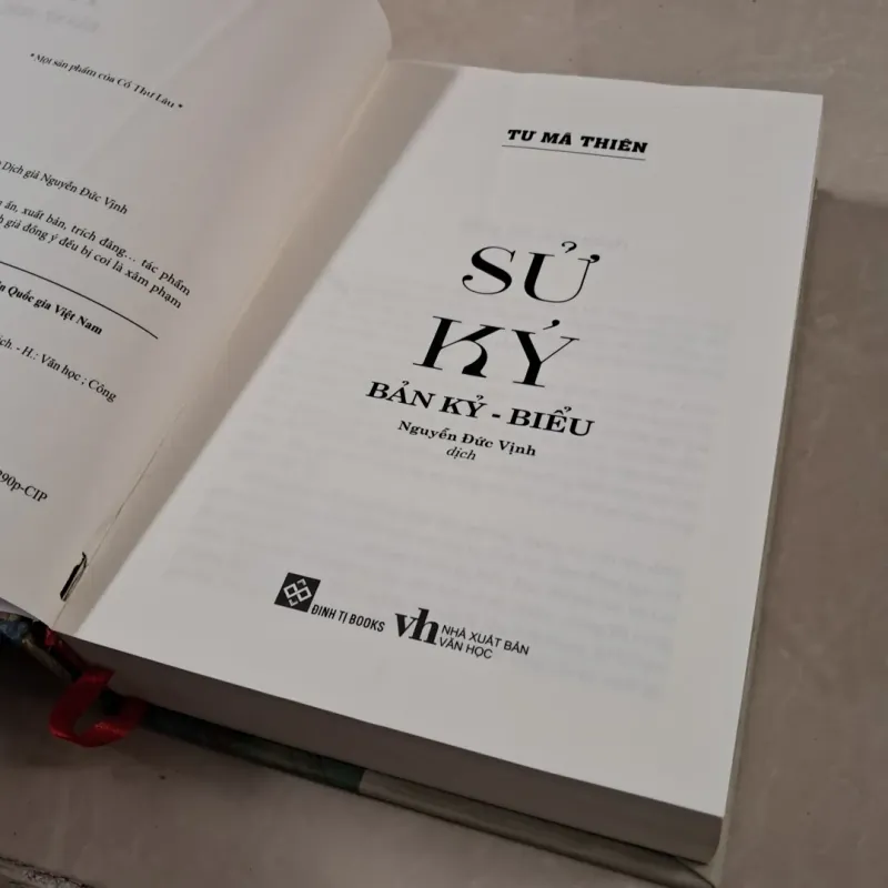 Sử Ký: Bản Kỷ - Biểu (mới tinh chưa đọc) 796803