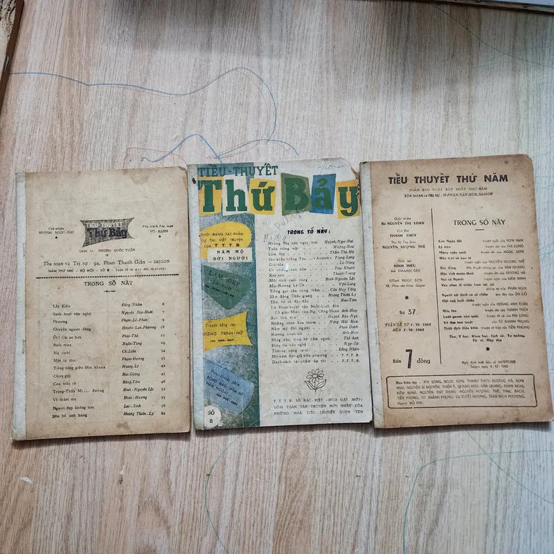 Tiểu thuyết thứ Bảy | 3 số  557642