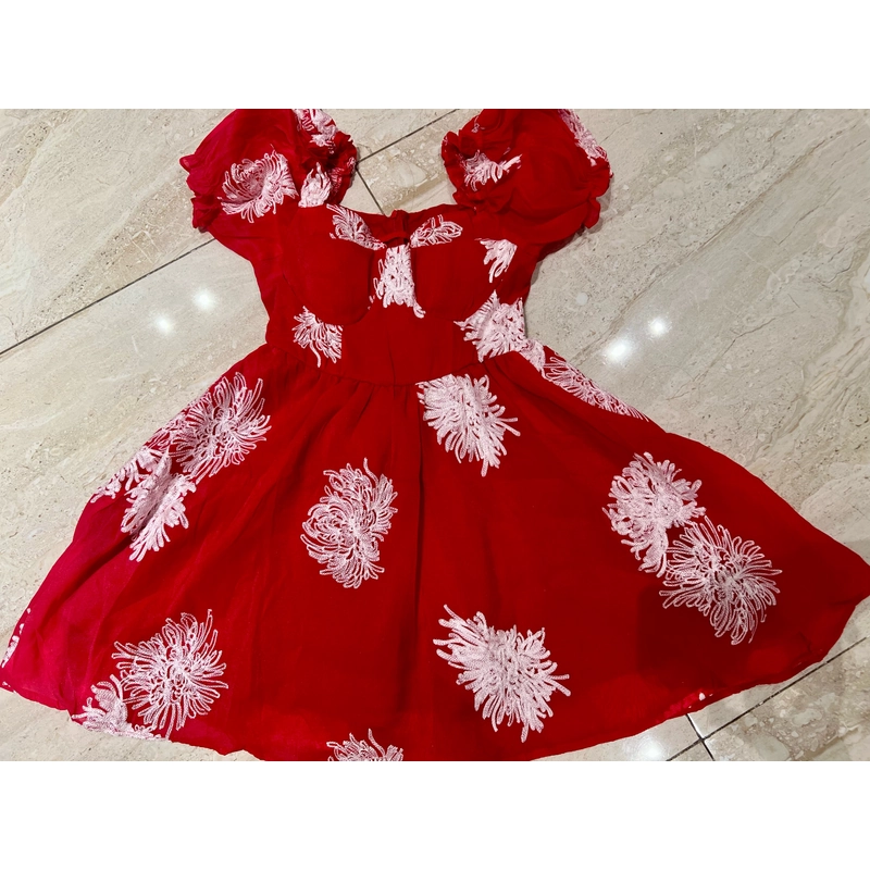 Thời trang trẻ, voan 2 lớp size MS 415885