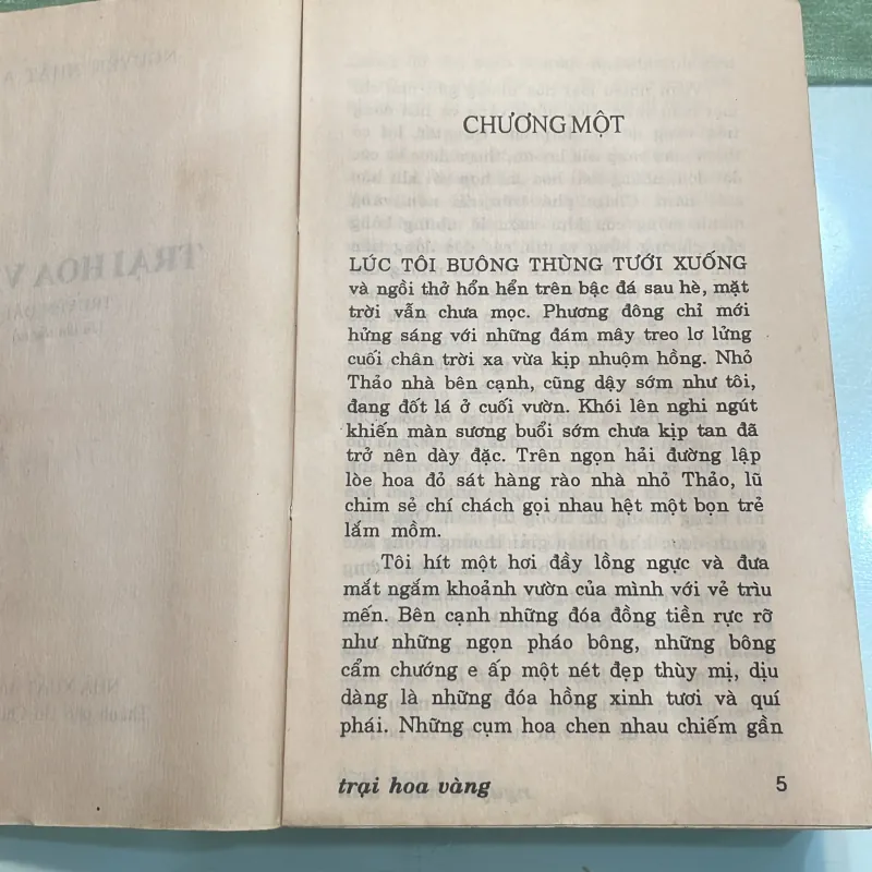 Trại hoa vàng - nguyễn nhật ánh - nxb Trẻ 1997 in lần thứ 4  1026418