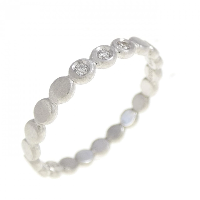 Nhẫn kim cương K18WG 0.03CT 671795