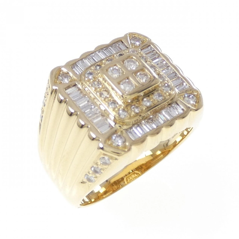 Nhẫn kim cương K18YG 0.90CT - Hàng hiệu Chính hãng 846850