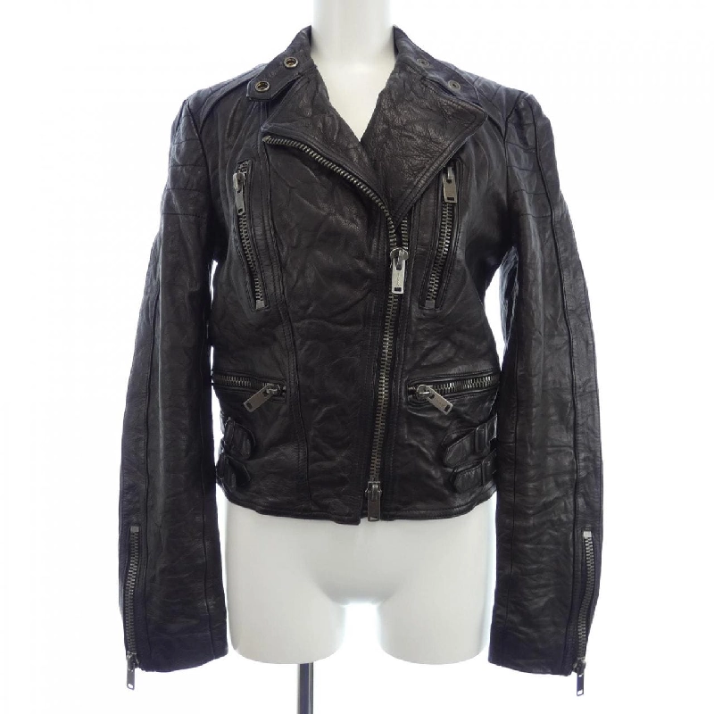 【Mã giảm giá】Áo khoác da Polo Ralph Lauren 637560