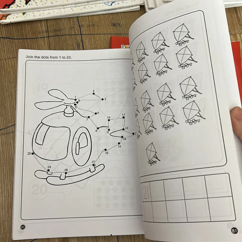 Bộ 2 quyển Math cho bé 2-3 và 5-6 tuổi 1031491