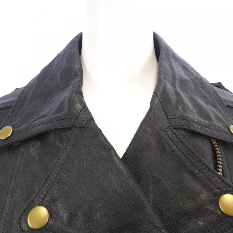 Áo khoác da biker GOLDEN GOOSE - Hàng hiệu Authentic 810301