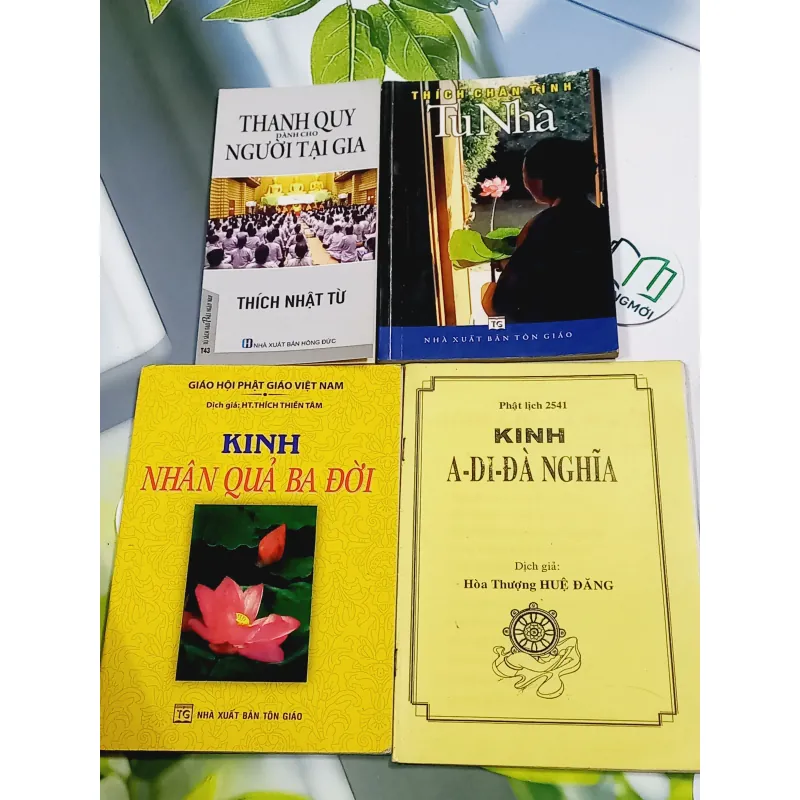 Combo: Tu Nhà, Thanh Quy Dành Cho Người Tại Gia, Kinh Nhân Quả Ba Đời, Kinh A Di Đà Nghĩa - Thích Chân Tính 776173