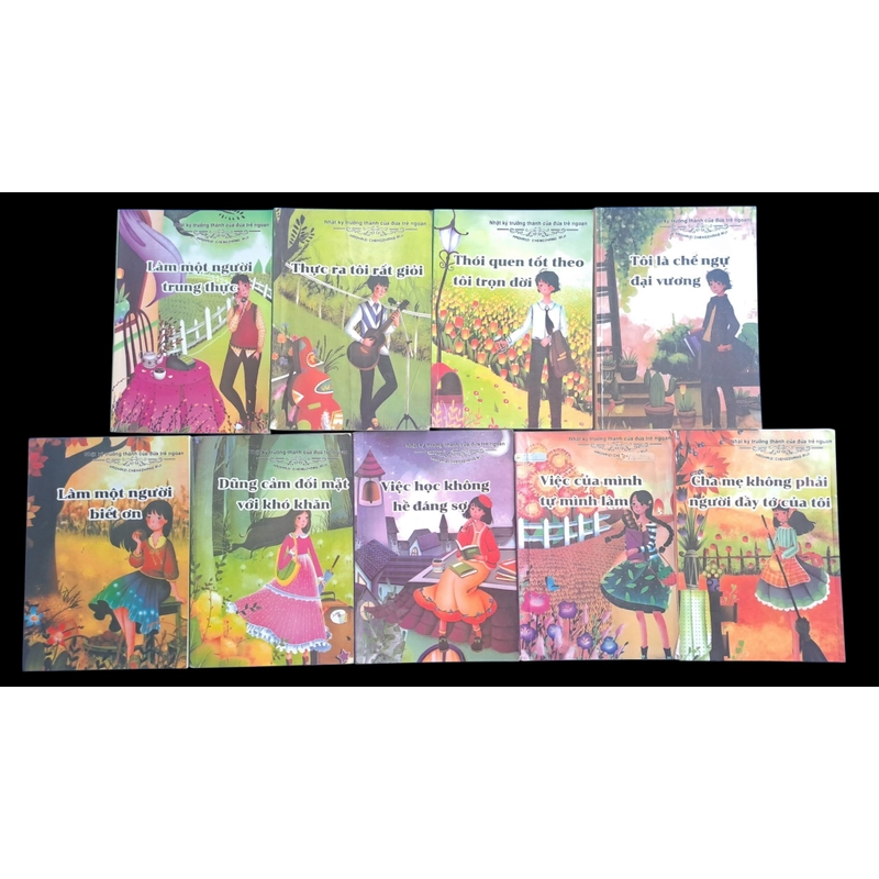 Nhật ký trưởng thành của đứa trẻ ngoan ( Set lẻ 9 cuốn) 473934