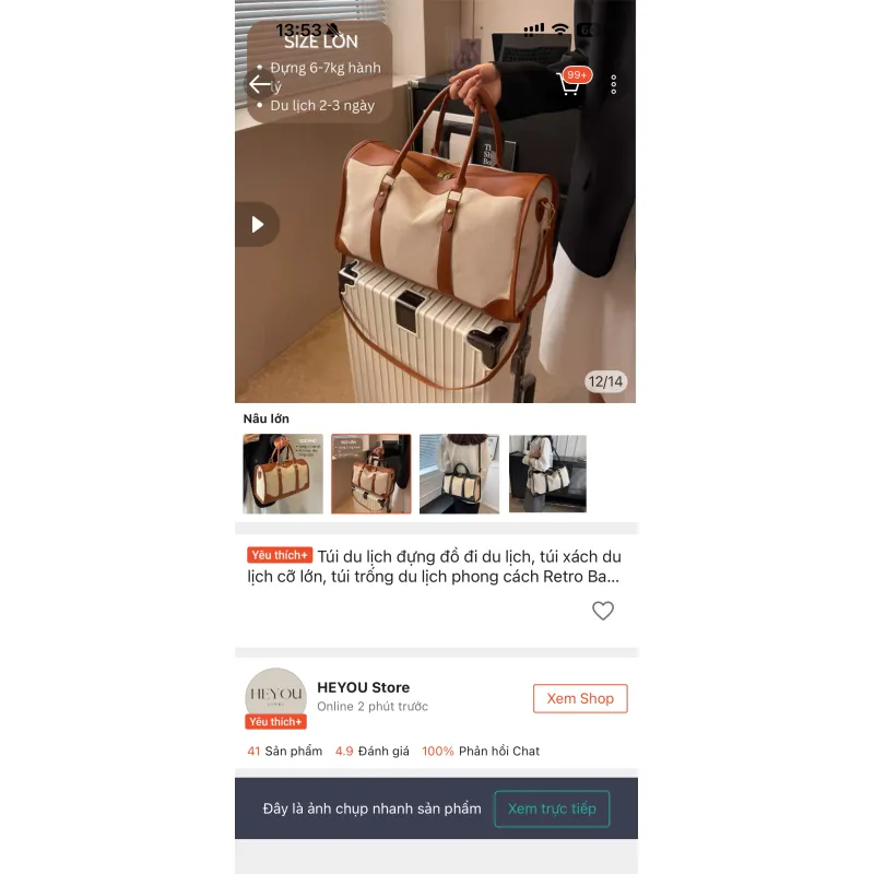 Túi du lịch 927020