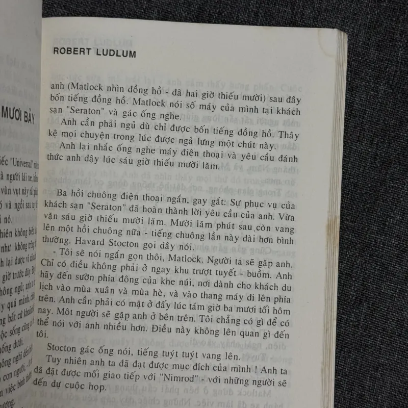 Mảnh giấy tử thần - Robert Ludlum (Tác giả series điệp viên Jason Bourne) 785545