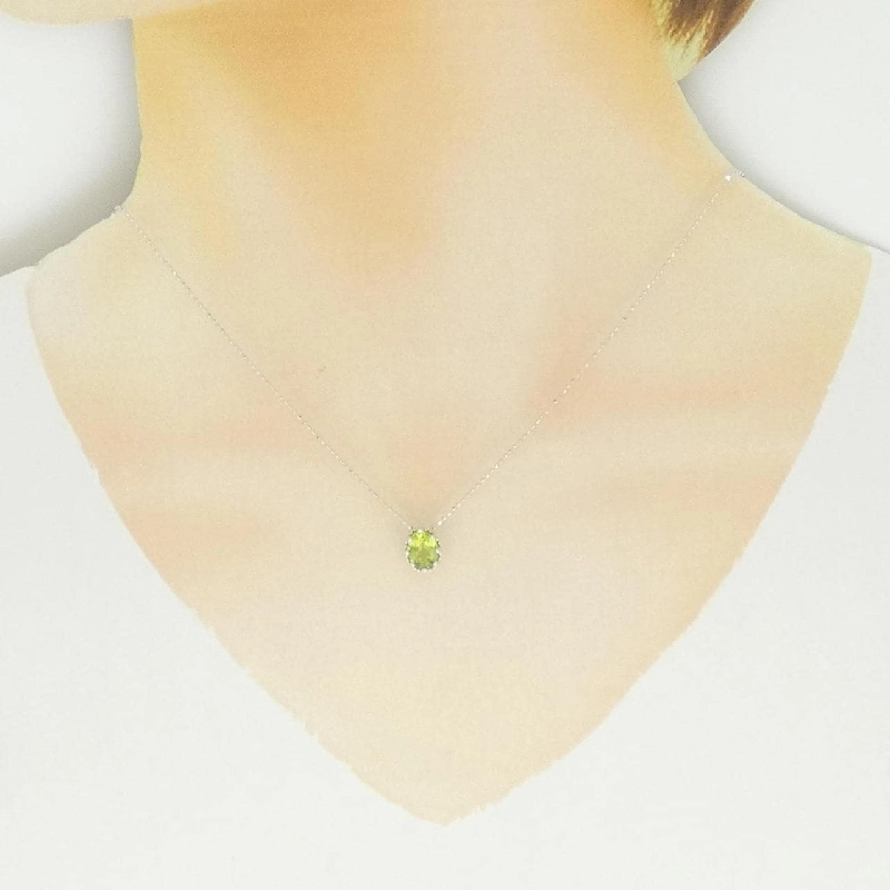 K10WG Peridot Necklace - Hàng hiệu Authentic 857698
