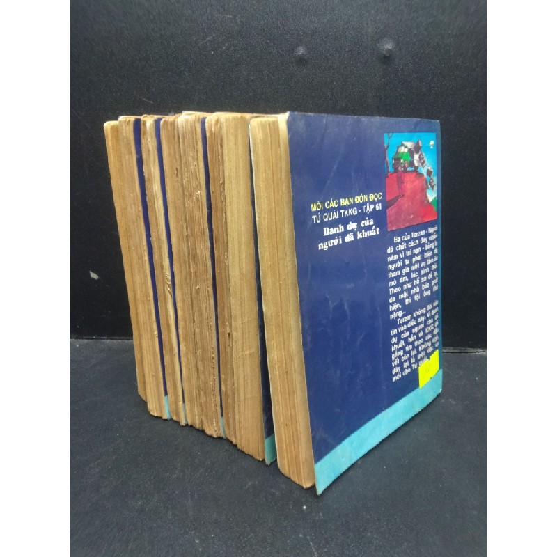 Bộ 8 cuốn (tập 24, 30, 31, 33, 40, 41, 48, 60) Tứ quáy TKKG - Stefan Wolf mới 60% ố nặng HCM2504 văn học Oreka-Blogmeo 138155