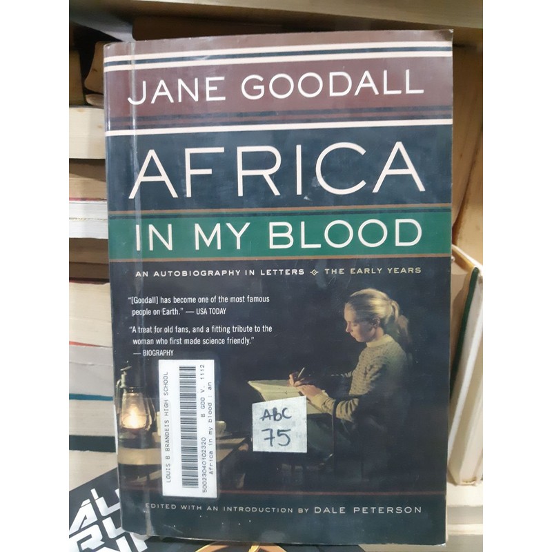 Africa In My Blood - Jane Goodall 174526