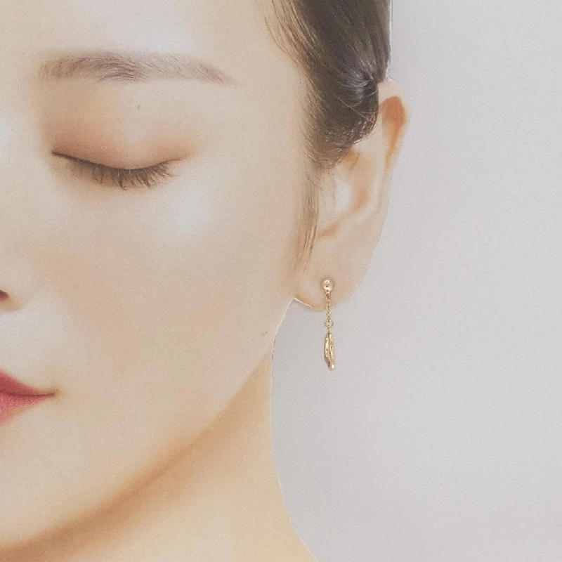 K18PG Bông tai hình trái tim - Hàng hiệu Chính hãng 868062