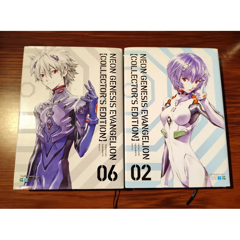 Neon Genesis evangelion ( collector's edition) tập 6+2( bìa cứng)  607544