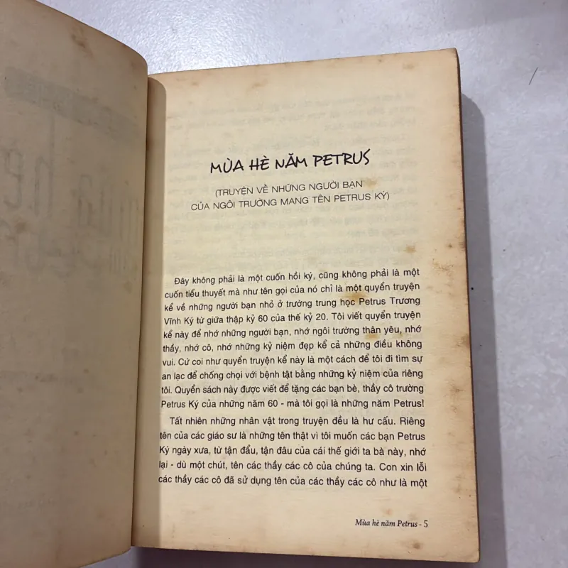 Mùa hè năm Petrus - Lê Văn Nghĩa (t01) 750935
