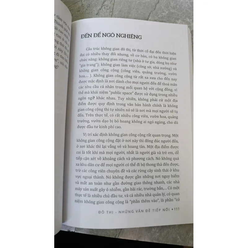 ĐÔ THỊ NHỮNG VẤN ĐỀ TIẾP NỐI - NGUYỄN MINH HOÀ 789759