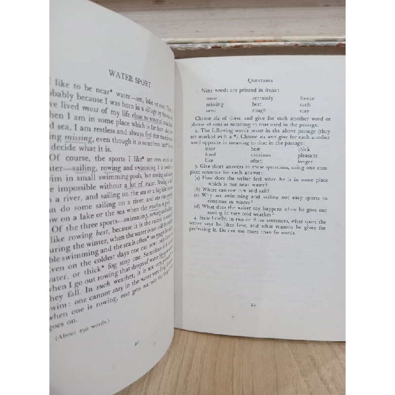 Comprehension and précis pieces for overseas students - L. A. Hill 529227