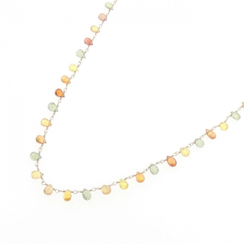 K18PG Sapphire Necklace 17.00CT - Hàng hiệu Authentic 857591