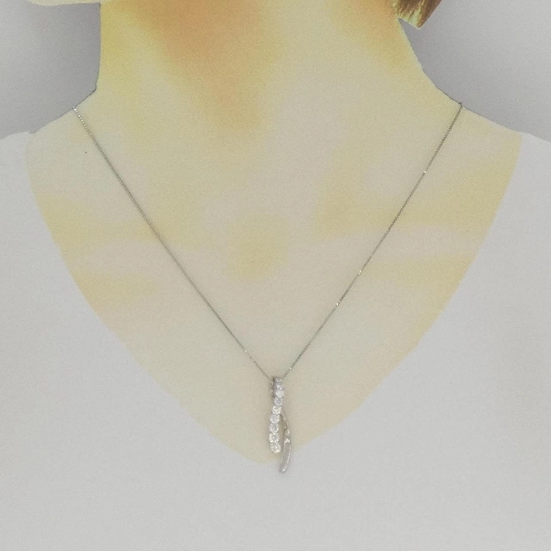 Dây chuyền kim cương PT950/PT850 0.70CT - Hàng hiệu Chính hãng 865500