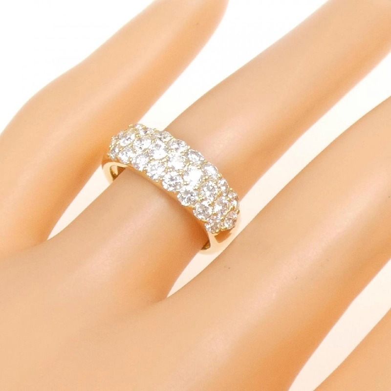 Nhẫn kim cương Pavé K18YG 1.50CT 669257