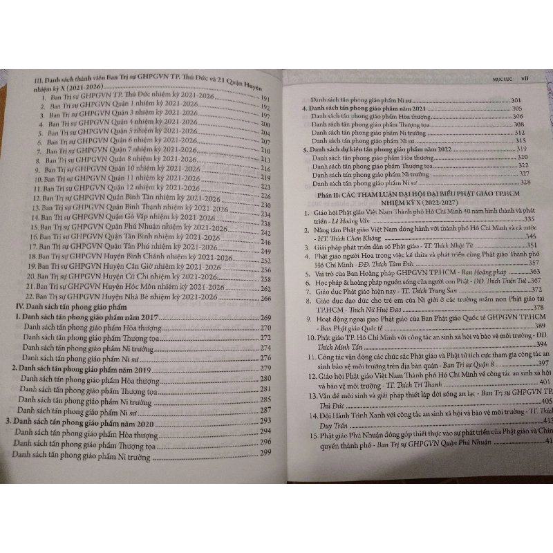 Văn kiện ĐHĐBPGTPHCM nhiệm kỳ X -  202x - 464 trang TÂM LINH - TÔN GIÁO - THIỀN ANTQ2012-209 737641