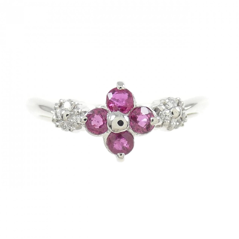 Nhẫn Ruby PT Flower 0.29CT 670872