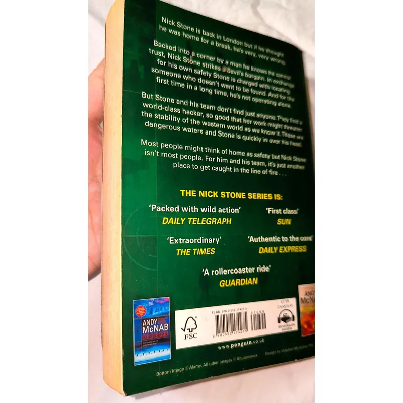 Sách tặng kèm khi khách mua bất kỳ sản phẩm nào của shop: Andy McNab - Line of Fire 732558