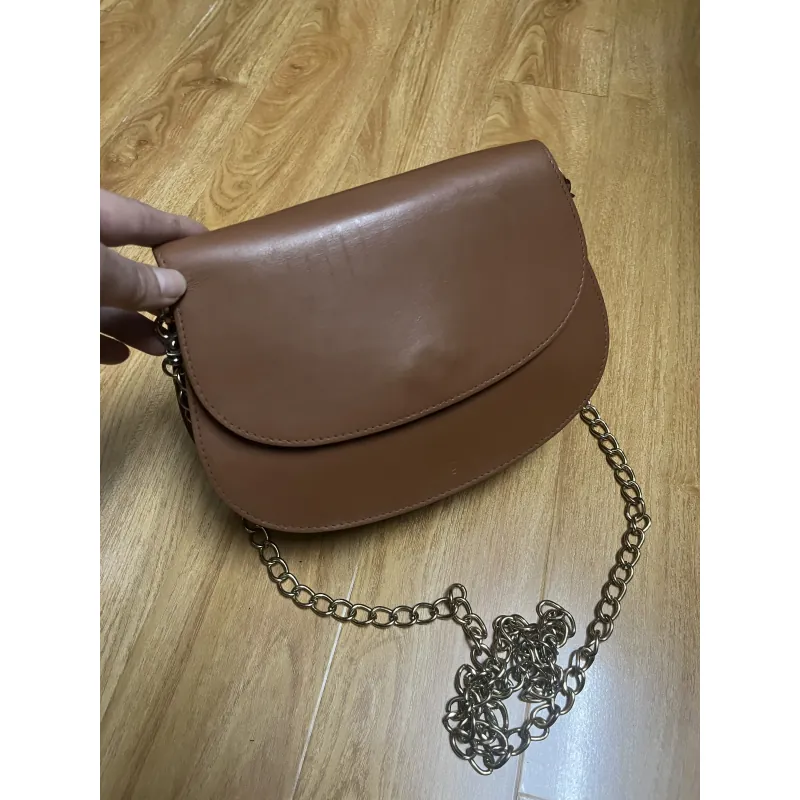 Túi nữ size 23*16*7 da mộc phom bầu 2hand 925654