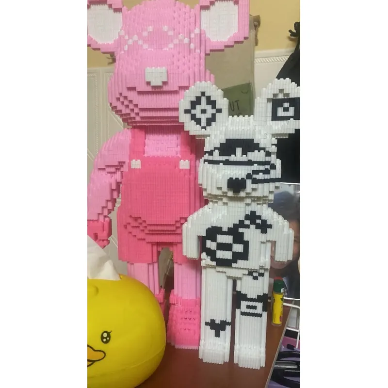 Lego gấu lắp sẵn 40~50cm 689352