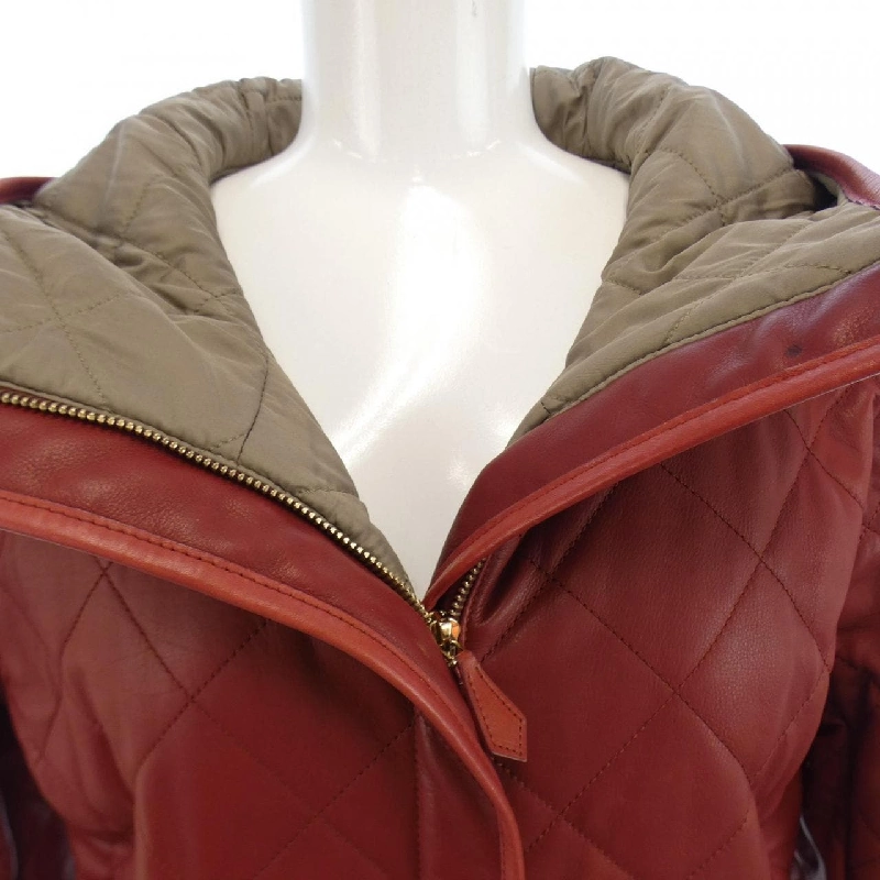 【Mã giảm giá】Áo khoác da HERMES 642503