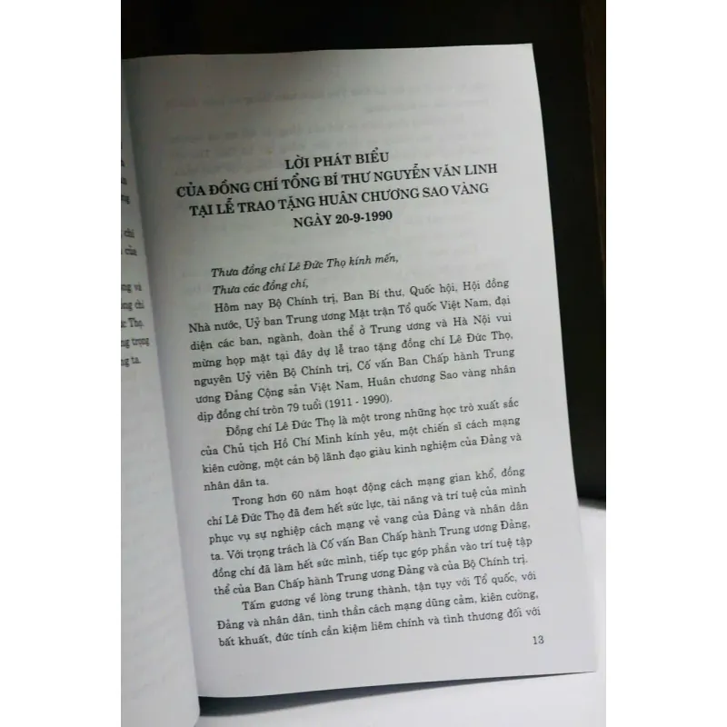 Lê Đức Thọ (Hồi ký) 554919