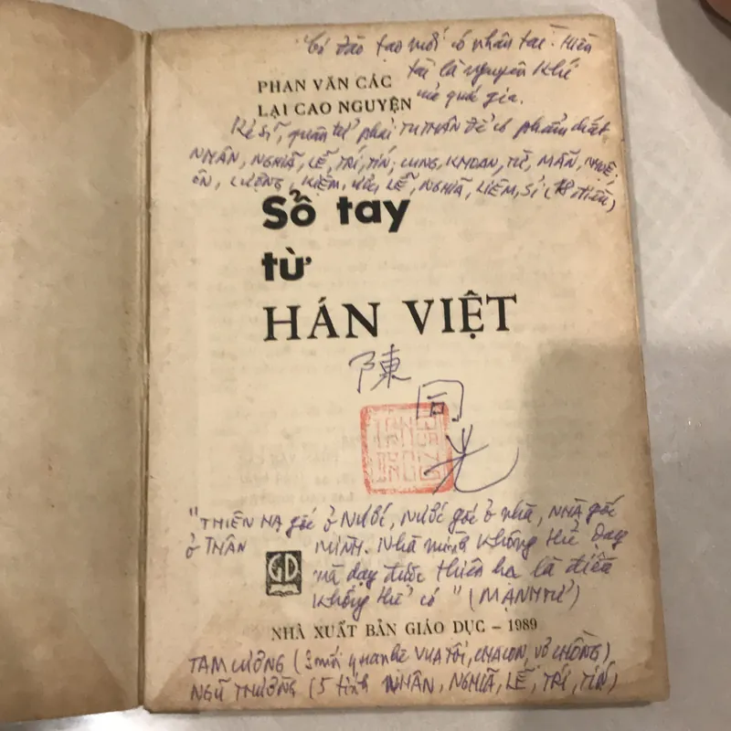 SỔ TAY TỪ HÁN VIỆT (Xb 1990) 683412