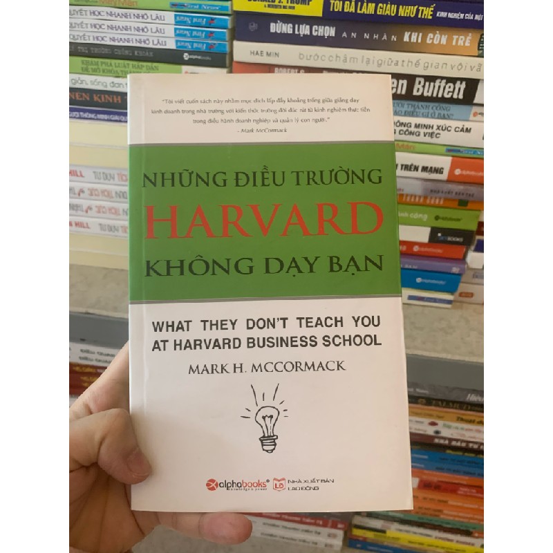 Những điều trường Harvard không dạy bạn 16587