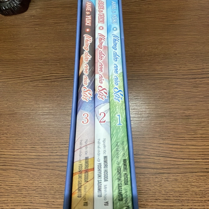 Boxset Những đứa con của sói Ame & Yuki Mamoru Hosoda 357870