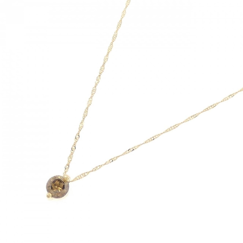 Dây chuyền kim cương K18YG 0.30CT - Hàng hiệu Chính hãng 863623