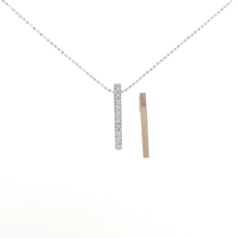 K18WG/K18PG 2WAY Dây chuyền kim cương 0.20CT - Hàng hiệu Authentic 860157