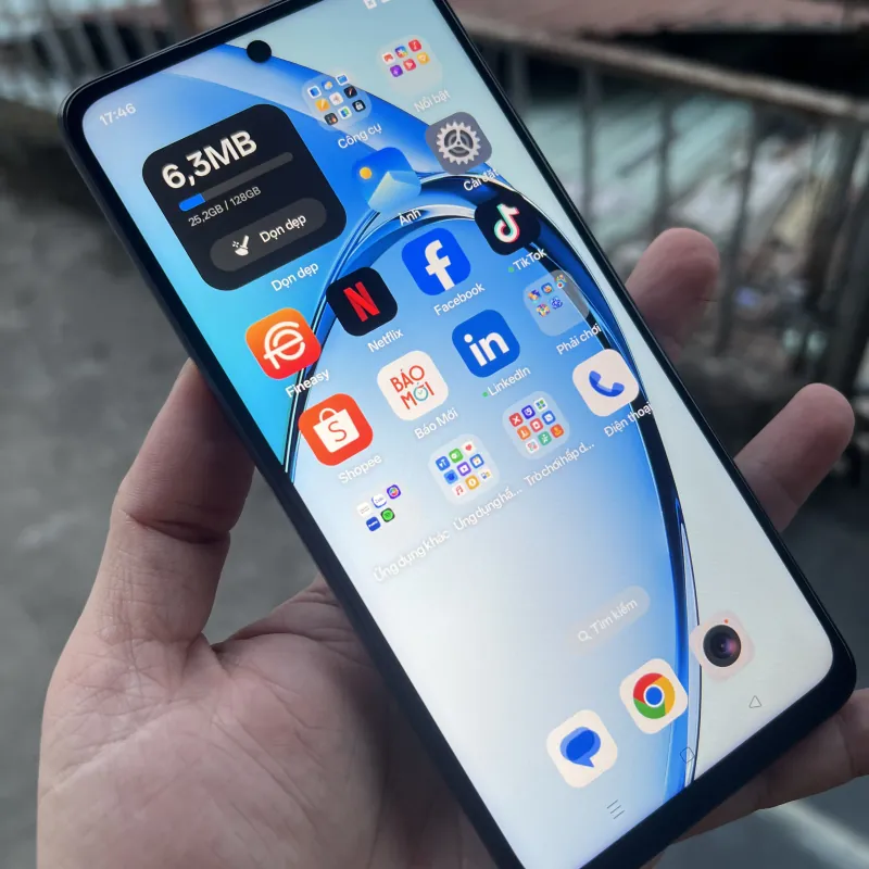 Oppo A60 ram 8+8gb/128gb, chíp snapdragon, màn 6.7ich Full HD+, Pin lâu 5000mah, 2 sim 968574