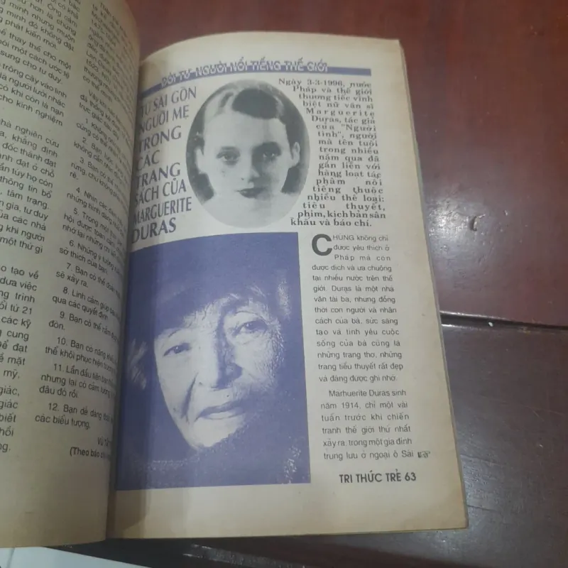 TRI THỨC TRẺ số 16 tháng 10-1996 747518