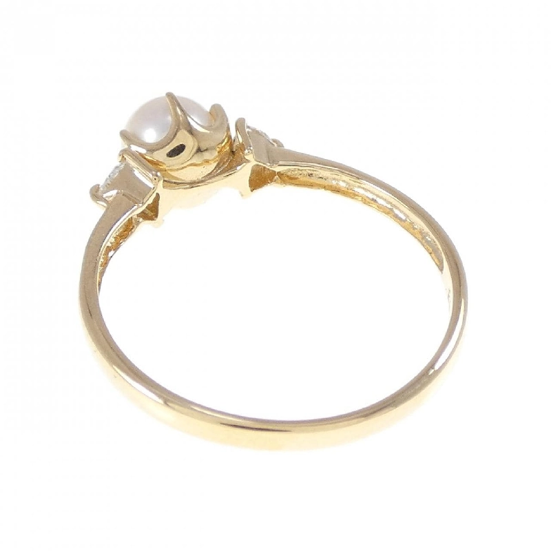 Nhẫn ngọc trai Akoya K18YG 5.3mm 669319