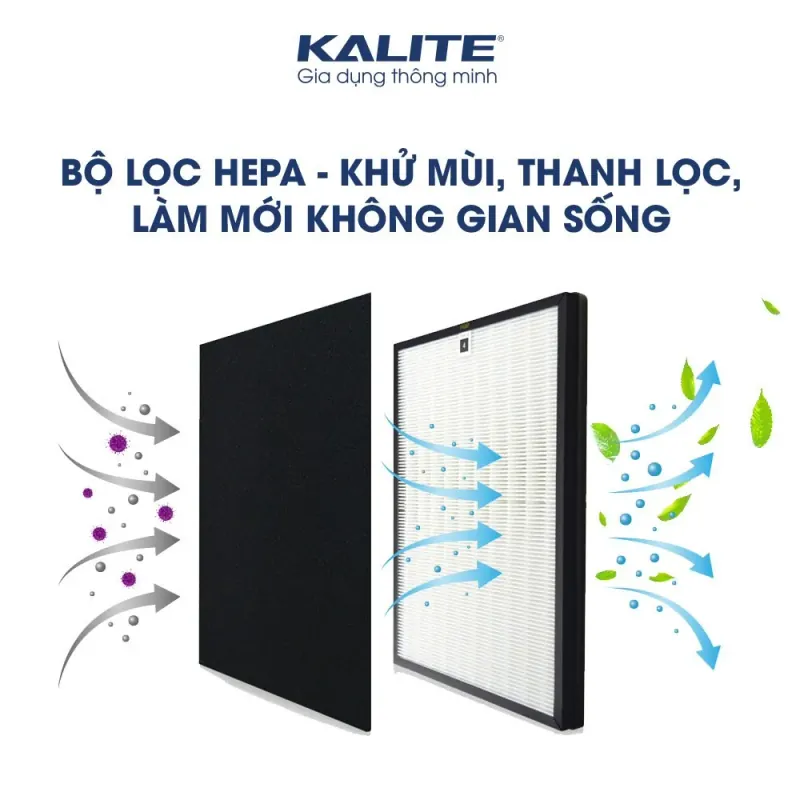 Robot hút bụi lau nhà Kalite KVC2171 cảm biến đa hướng 780445