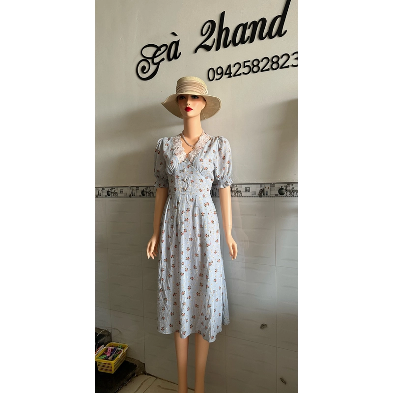 Đầm hoa nhí size m chất xịn 260234