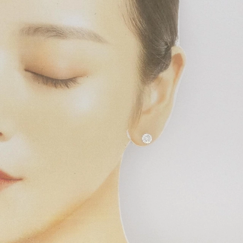 K18WG Bông tai Kim cương 1.011CT 1.031CT I-J SI1 VG-G - Hàng hiệu Chính hãng 874738