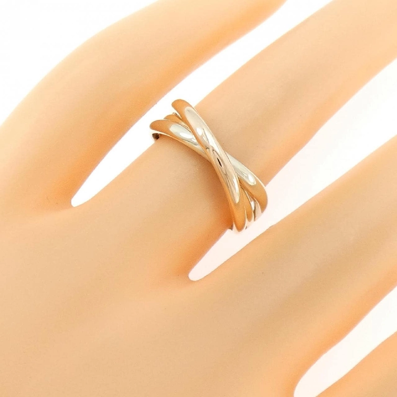 Nhẫn K10 ba màu - Hàng hiệu Authentic 853538