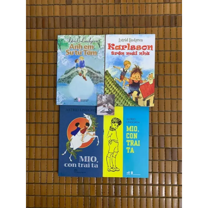 Astrid Lindgren - Karlsson trên mái nhà, Anh em Sư tử tâm, Mio con trai ta 455806
