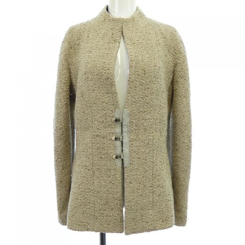 【Vintage】Chanel CHANEL P13761V07866 99A Áo khoác không cổ 632615